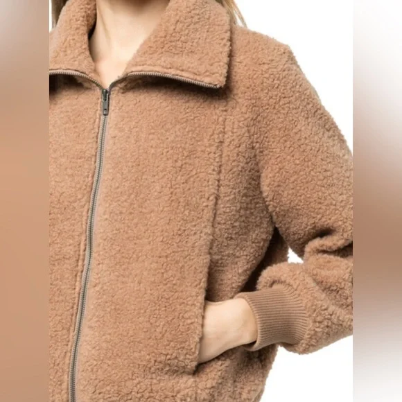 Apiece Apart Amager Sherpa Bomber Jacket